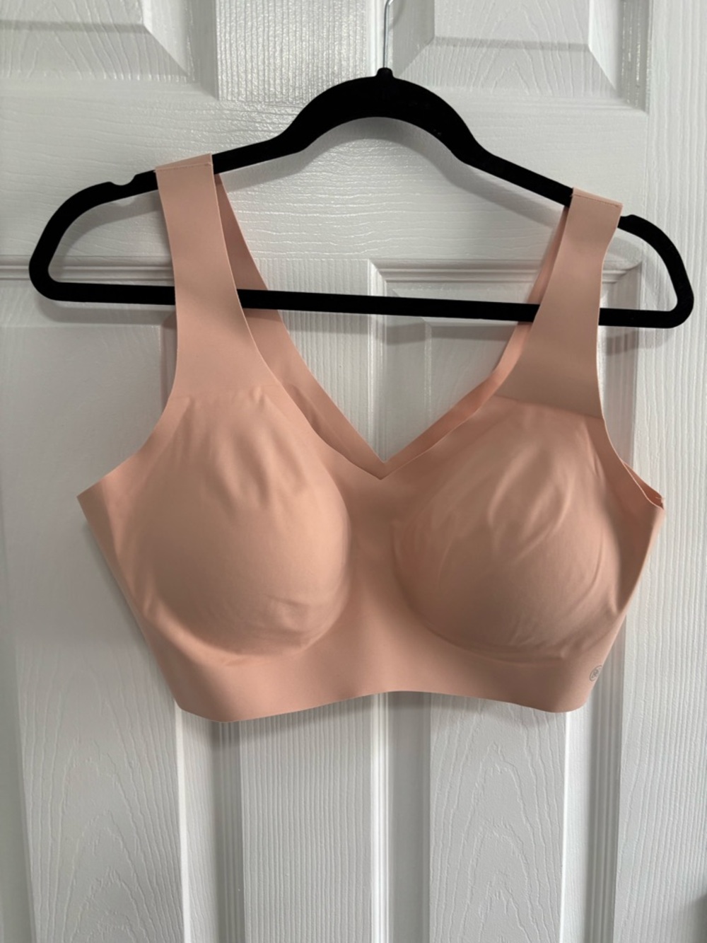 Honeylove Smooth V-Neck Bra - Light Blush